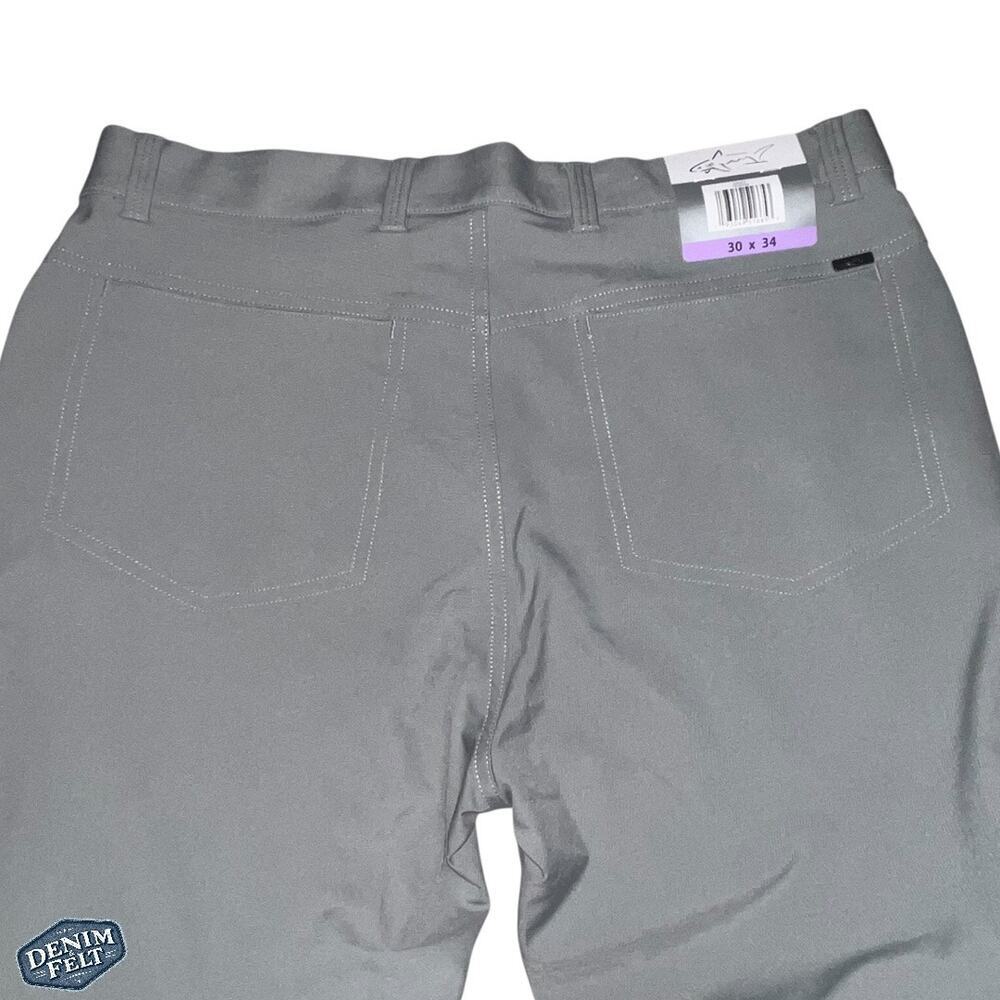 Greg Norman Men's Grey Microfiber Performance 5 Pocket Pant | NEW/NWT!! - Picture 6 of 9
